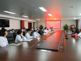 市纪委监委派驻第十纪检监察组、市卫健委巡察整改领导小组对我院巡察整改工作落实情况进行督导