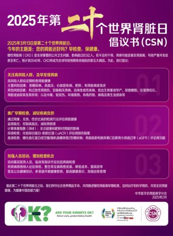 义诊预告丨 本周四！徐州一院肾内科将联合多学科专家团队举行“世界肾脏日”健康公益活动