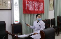 市一院眼防所“青少年近视防控视力筛查公益行”走进风化街小学