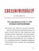 我院获得2018年两项江苏省医学新技术引进奖